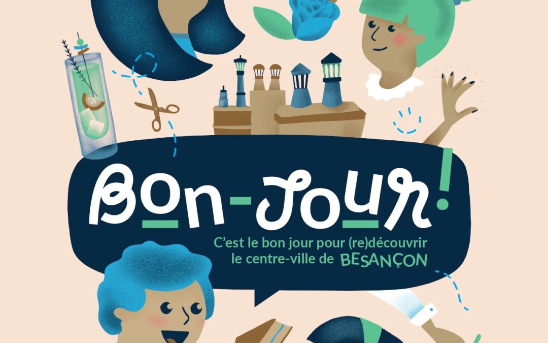 « Bonjour », la grande journée des commerçants du centre-ville de Besançon 1 bonjour 2026