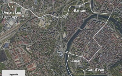 Passage de la flamme olympique